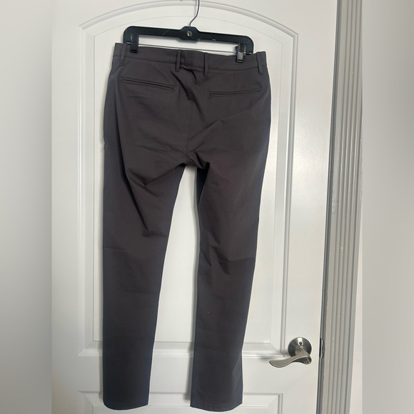 J.Crew 484 Slim Fit Tech Oxford Pants Men‎ 34 x 34 Gray NWT BX185 - Picture 4 of 13